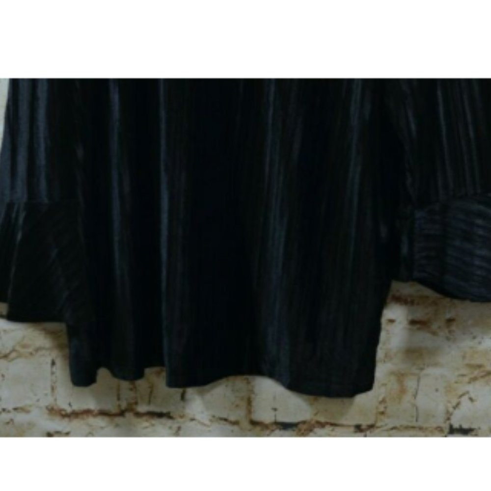 Signature Collection Textured Velvet Top - Picture 3 of 7
